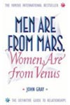 Men Are From Mars Womem Are From Venus