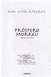 Detalhes do Livro Prospero Morreu
