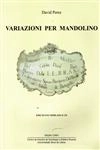 Variazioni Per Mandolino (contem Cd) Variazioni Per Mandolino (contem Cd)