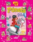 Livro Puzzle - Poneis (com 8 Puzzles)