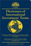 Dictionary Of International Investment Terms Dictionary Of International Investment Terms