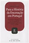 Para A Historia Da Encenacao Em Portugal